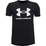 Under Armour Boys' UA Sportstyle Logo Short Sleeve 