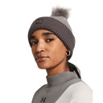 Under Armour Women's ColdGear® Infrared Halftime Ribbed Pom Beanie 