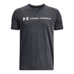 Under Armour Boys' UA Logo Wordmark Short Sleeve 