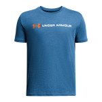 Under Armour Boys' UA Logo Wordmark Short Sleeve 