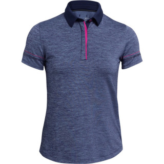 Under Armour Women's UA Zinger Heathered Short Sleeve Polo