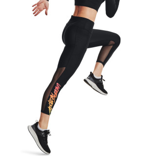 Women's HeatGear® Armour No-Slip Waistband Graphic Ankle Leggings 