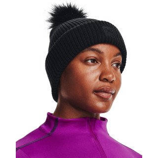 Under Armour Women's ColdGear® Infrared Halftime Ribbed Pom Beanie 