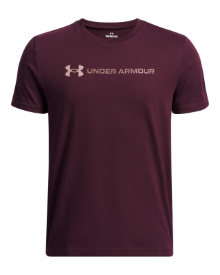 Under Armour UA Logo Wordmark Boys' Short Sleeve 