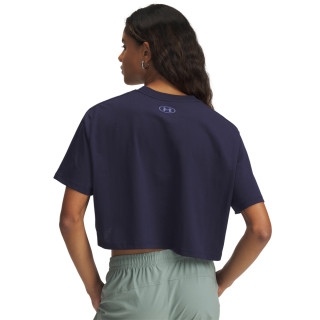 Under Armour UA Script Boxy Crop SS