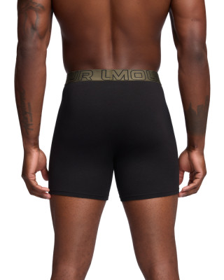 Under Armour UA Performance Cotton - Solid 6 In 3Pk 1 