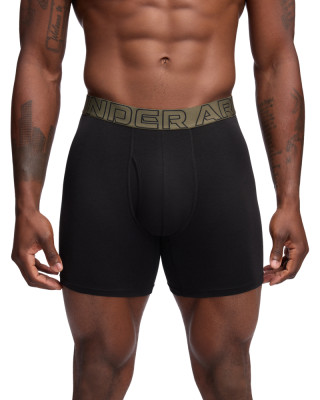 Under Armour UA Performance Cotton - Solid 6 In 3Pk 1 
