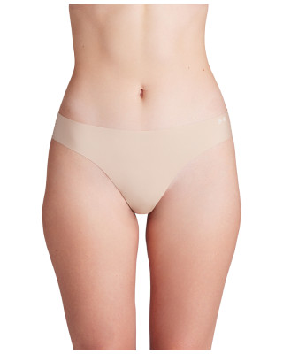 Under Armour UA Pure Stretch No Show Thong -Solid 3Pk 