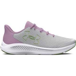 Under Armour Girls' Grade School UA Charged Pursuit 3 Big Logo Running Shoes 