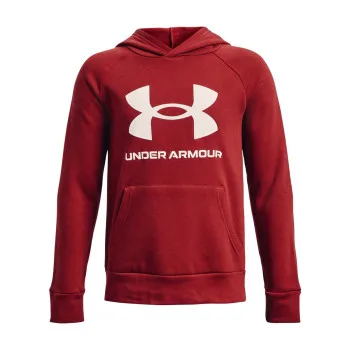 Boys' UA Rival Fleece Big Logo Hoodie 