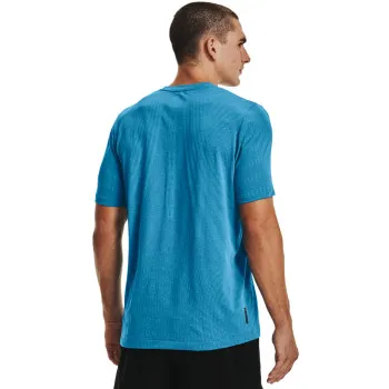 Men's UA RUSH™ HeatGear® Seamless Illusion Short Sleeve 