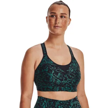 Under Armour Women's UA Infinity High Printed Sports Bra 