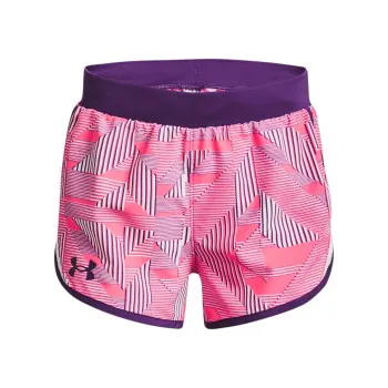 Under Armour Girls' UA Fly-By Printed Shorts 