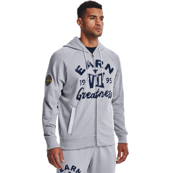 Under Armour Men's Project Rock Heavyweight Terry Full-Zip 