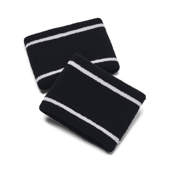 Under Armour Unisex UA Striped Performance Terry 2-Pack Wristbands 