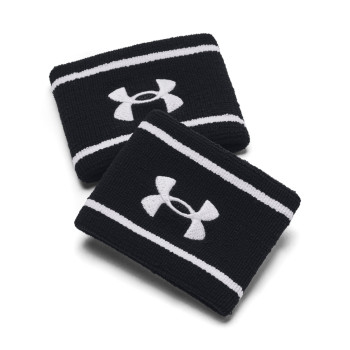 Under Armour Unisex UA Striped Performance Terry 2-Pack Wristbands 