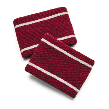 Under Armour Under Armour Unisex UA Striped Performance Terry 2-Pack Wristbands 