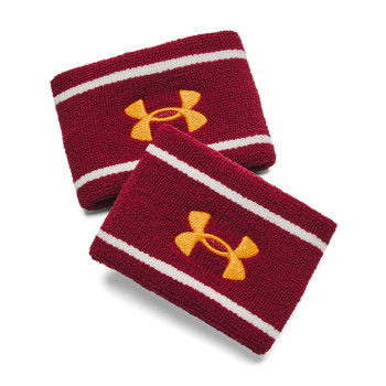 Under Armour Under Armour Unisex UA Striped Performance Terry 2-Pack Wristbands 