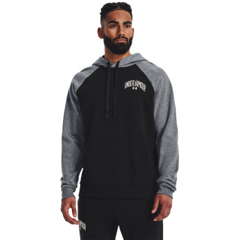 Under Armour Men's UA Rival Fleece Wordmark Colorblock Hoodie 