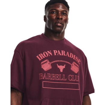 Under Armour Men's Project Rock Iron Paradise Heavyweight Terry Crew 