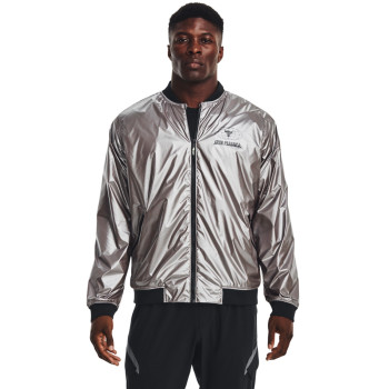 Under Armour Men's Project Rock Disrupt Bomber Jacket 