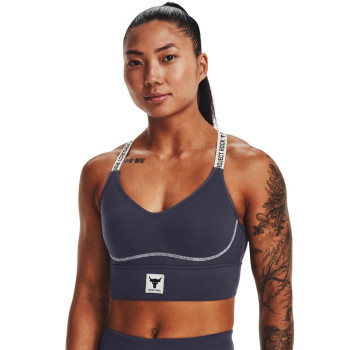 Under Armour Women's Project Rock Infinity Mid Sports Bra 