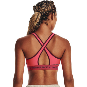 Under Armour Women's Project Rock Crossback Sports Bra 