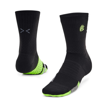 Under Armour Unisex Curry ArmourDry™ Playmaker Mid-Crew Socks 