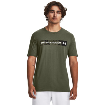 Under Armour Men's UA Camo Chest Stripe Short Sleeve 