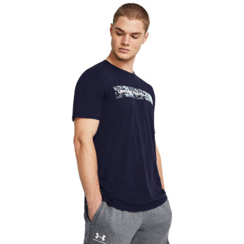 Under Armour Men's UA Camo Chest Stripe Short Sleeve 