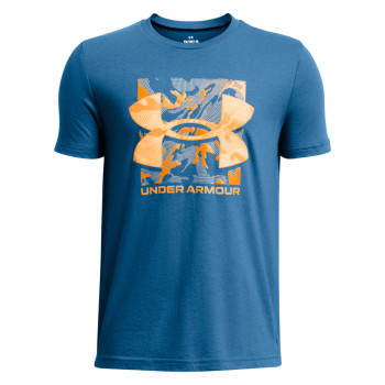 Under Armour Boys' UA Box Logo Camo Short Sleeve 