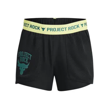 Under Armour Girls' Project Rock Play Up Shorts 