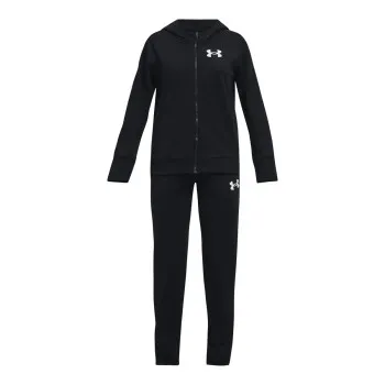 Girls' UA Knit Hooded Track Suit 