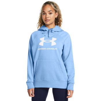 Under Armour Women's UA Rival Fleece Big Logo Hoodie 