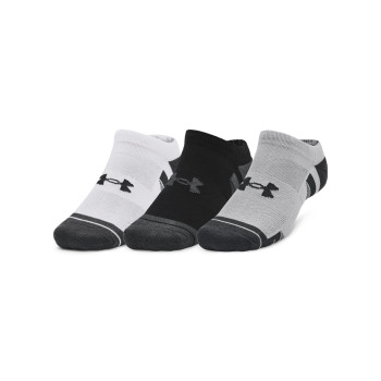 Under Armour Unisex UA Performance Tech 3-Pack No Show Socks 