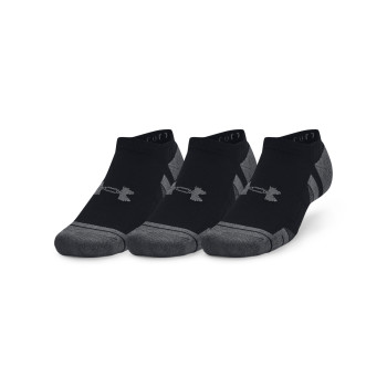 Under Armour Unisex UA Performance Cotton 3-Pack No Show Socks 