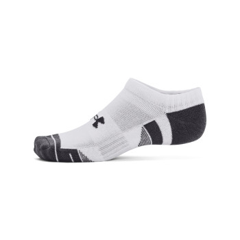 Under Armour Unisex UA Performance Cotton 3-Pack No Show Socks 