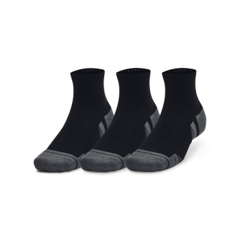 Under Armour Unisex UA Performance Cotton 3-Pack Quarter Socks 