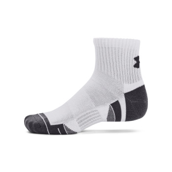 Under Armour Unisex UA Performance Cotton 3-Pack Quarter Socks 