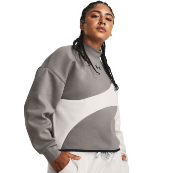 Under Armour Women's UA Unstoppable Fleece Crop Crew 