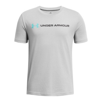 Under Armour Boys' UA Logo Wordmark Short Sleeve 