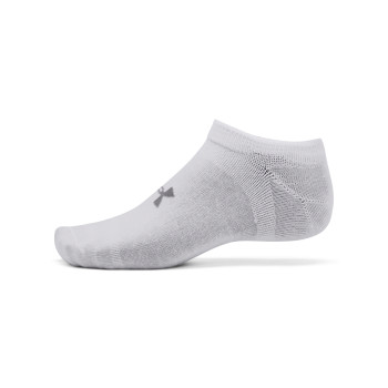 Under Armour Unisex UA Essential 6-Pack No-Show Socks 