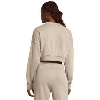 Under Armour Women's UA Rival Terry Oversized Crop Crew 