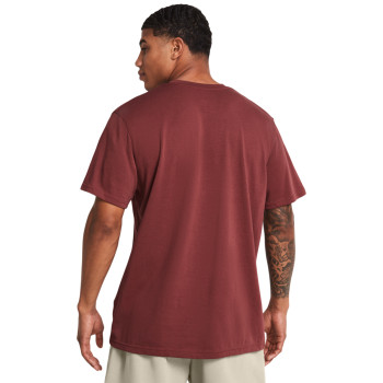 Under Armour Men's UA Heavyweight Left Chest Logo Repeat Short Sleeve 