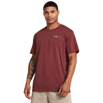 Under Armour Men's UA Heavyweight Left Chest Logo Repeat Short Sleeve 