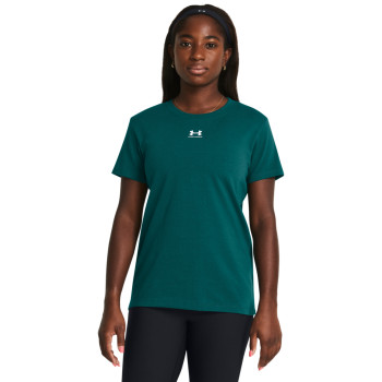 Under Armour Women's UA Rival Core Short Sleeve 