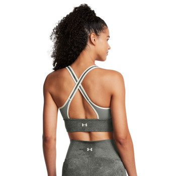 Under Armour Women's Project Rock Infinity Let's Go LL Printed Bra 
