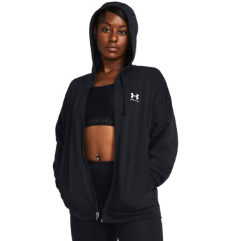 Under Armour Women's UA Rival Terry Oversized Full-Zip Hoodie 