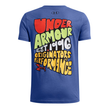 Under Armour Boys' UA BTS Cartoon Letters Short Sleeve 