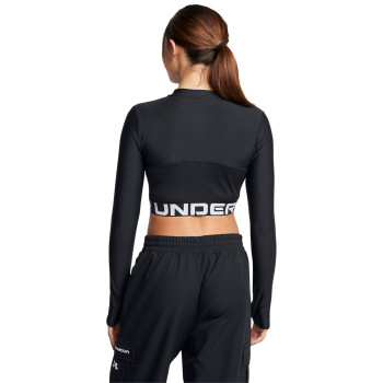 Under Armour Women's HeatGear® Rib ¼ Zip Long Sleeve 